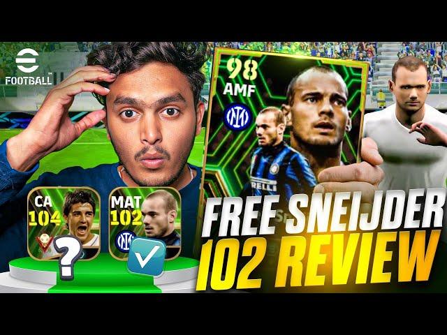 I PLAYED WITH SNEIJDER BEST CREATIVE PLAYMAKER #efootball #sneijder