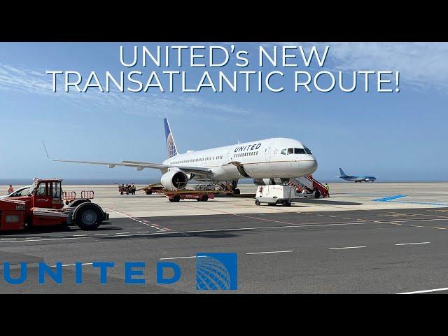 United (Economy Plus) | Boeing 757-200 | Tenerife(TFS) to Newark(EWR)