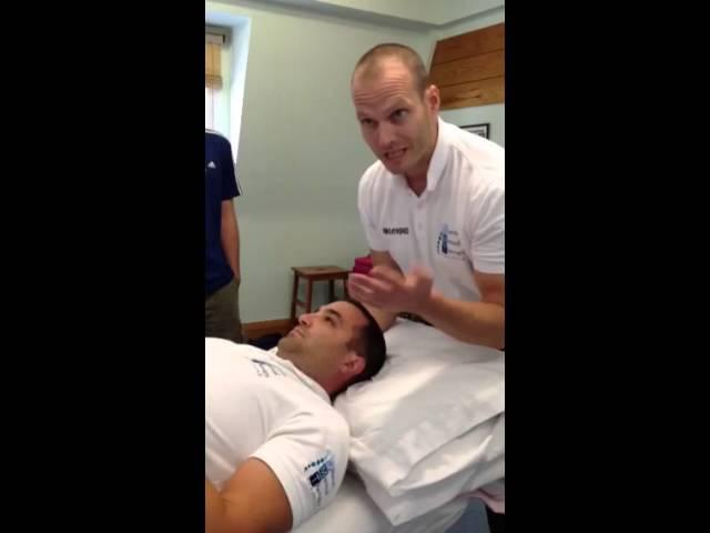 Osteopathic - mid cervical manipulation