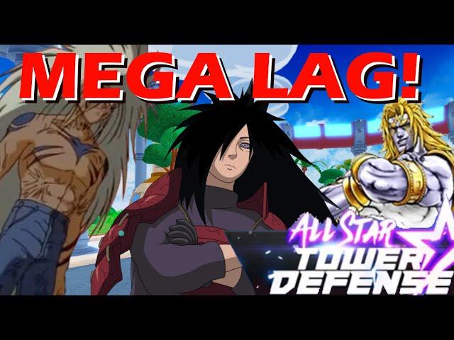 LAGGING THE GAME WITH OP UNITS! - All Star Tower Defense