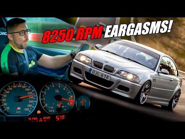 FULL SEND in a BMW E46 M3. Carbon Airbox & Cams Eargasms!