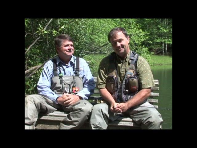 24 5 Blake and Margie Boyd Fly Fishing at Primland