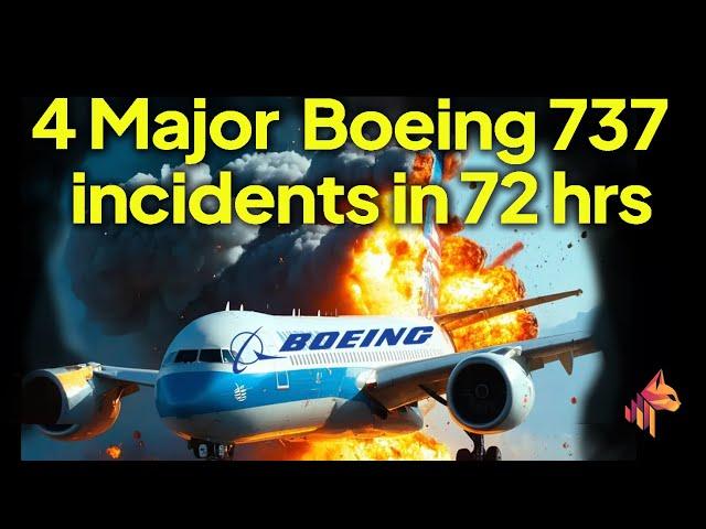 Boeing 737 Crisis - 4 Incidence In 72 Hours. Is It Still Safe To Fly Boeing?