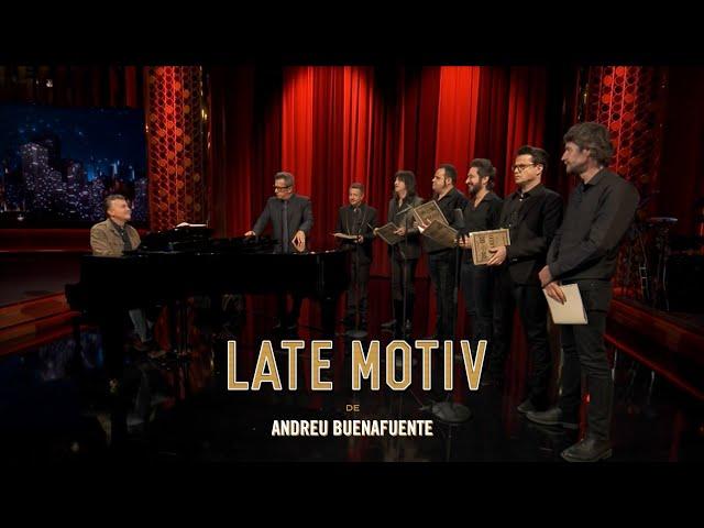 LATE MOTIV - Ramón Gener. Coro de los esclavos hebreos - Nabucco (Giuseppe Verdi) | #LateMotiv932