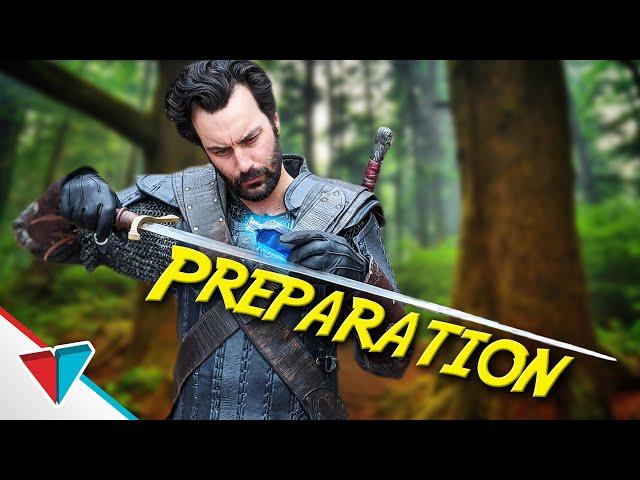 Preparing for battle in The Witcher - Preparation