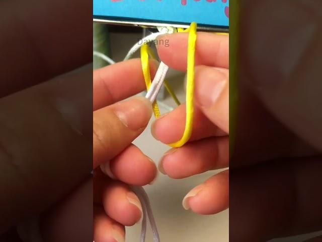 Double - row Hollow Knot Weaving: A Beginner's Guide #diy   #tutorial   #handmade   #bracelet