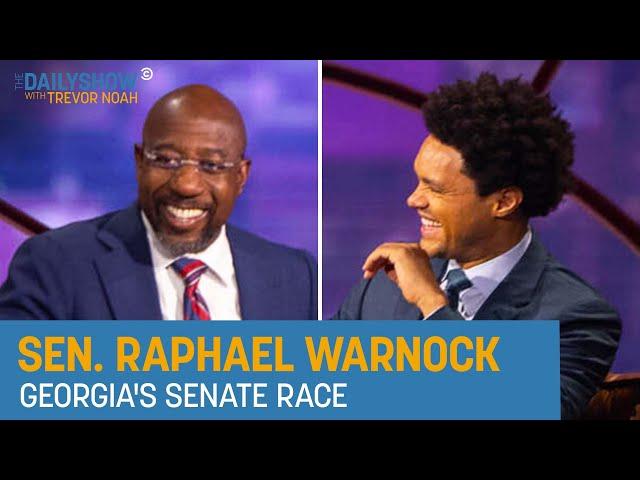Senator Raphael Warnock: “Georgians Are Gonna Get It Right” | The Daily Show in Atlanta