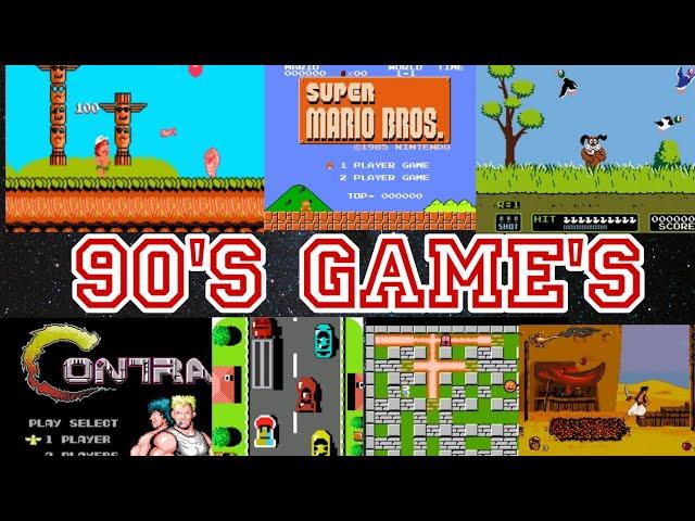 90s video games | childhood video games | 90s memory | Retro games | Childhood memories