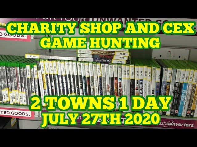 Charity shop and CEX games hunting in 2 towns!