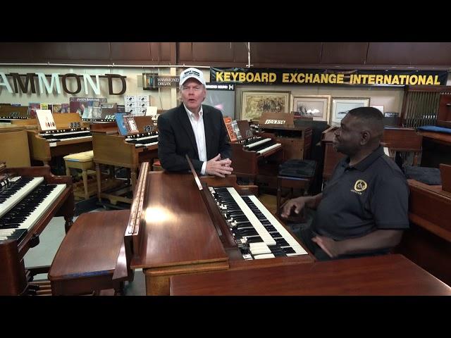 Hammond B3's and our emotions Milton Howard at Keyboard Exchange International