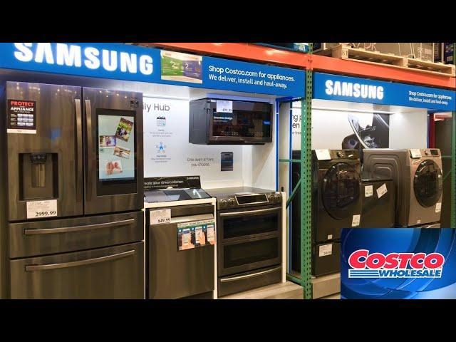 COSTCO KITCHEN APPLIANCES REFRIGERATORS WASHERS DRYERS SHOP WITH ME SHOPPING STORE WALK THROUGH 4K