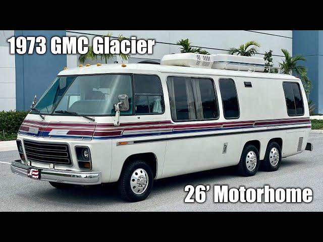 1973 GMC Glacier 26' Motorhome Tour - FOR SALE in North Palm Beach, Florida