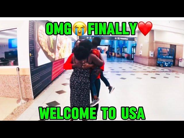 FROM KENYA TO USA  PICKING UP OUR SISTER FROM AIRPORT