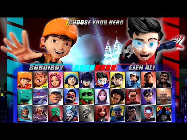 Boboiboy vs Ejen Ali Game Concept(EJEN ALI THEME CONCEPT)