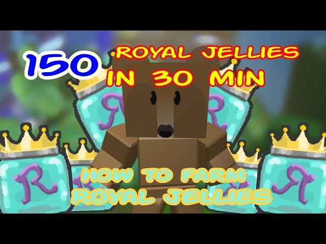 How to Farm Royal Jellies │ Bee Swarm Simulator