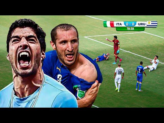 El día que SUÁREZ MORDIÓ a CHIELLINI y los ELIMINARON del MUNDIAL