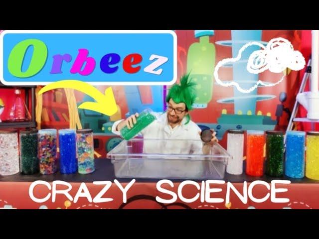 Science Experiments for kids Colors and Orbeez with Dr. Shnitzel's Wacky Science part 2