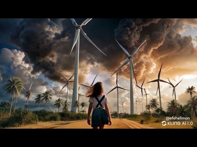 Wind Turbine Girl