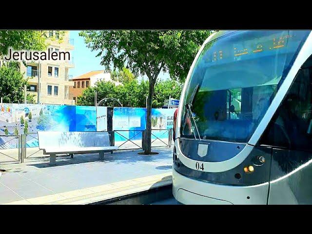 JERUSALEM Light Rail, Israel tour