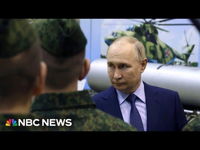 Putin says Russia has no designs on NATO countries but will shoot down F-16s supplied to Ukraine