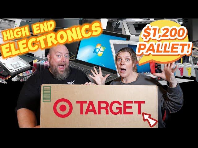 I bought a $1,200 HIGH END Target Electronics Return Pallet