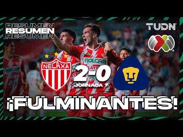 HIGHLIGHTS | Necaxa 2-0 Pumas | Liga Mx -AP2024 - J7 | TUDN