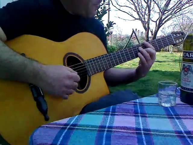 Ivanovski nylon string gypsy guitar