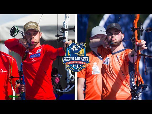 Austria v Netherlands – compound men's team bronze | Yankton 2021 World Archery Championships