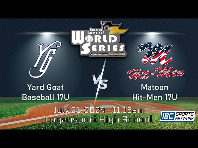 LIVE 2024 Greater Lafayette World Series - Logansport