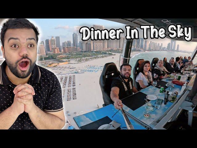 Khane Ki Table Hawa Mein Udd Gai  | Dinner In The Sky In Dubai 