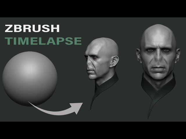 Lord Voldemort | ZBrush Timelapse