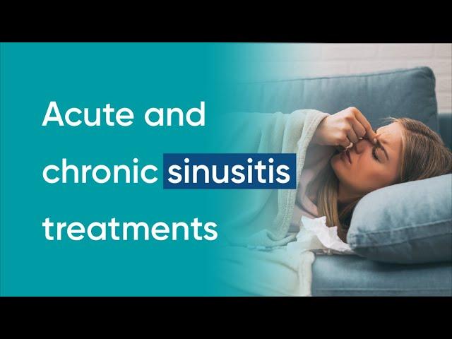 Sinusitis treatment (plus home remedies for sinusitis)