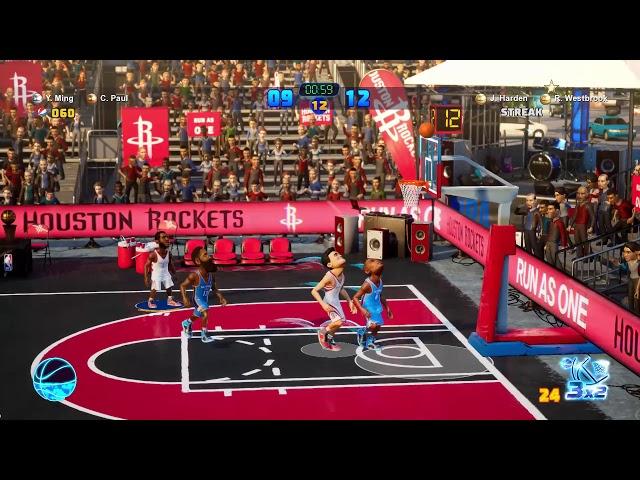 NBA 2K PLAYGROUNDS 2 -Season Mode- Playoff Game 1 (NO COMMENTARY)