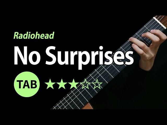 No Surprises - Tab & Lesson