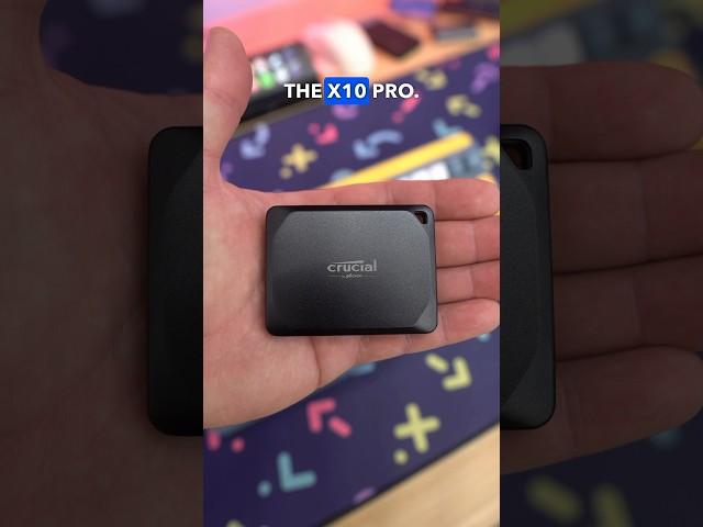 The Crucial X10 Pro Portable SSD!