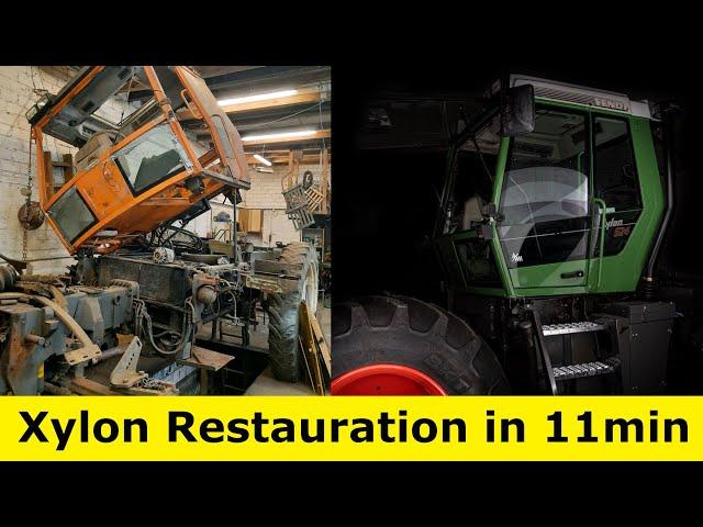 Fendt Xylon Restauration in 11 min |  Outtake 2022 Beno´s TreckerVLOG