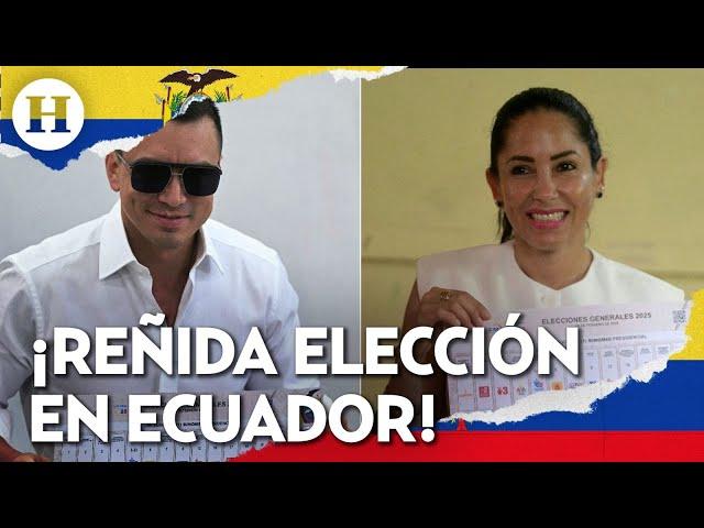 ¿Luisa González vencerá a Daniel Noboa? Ecuador va a segunda vuelta tras reñida contienda