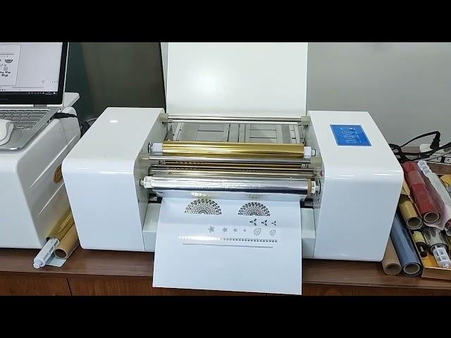 Amydor AMD360D A3 printing size digital gold foil printing machine, digital foil printer for paper