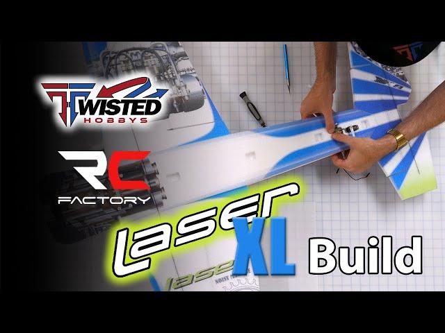 Twisted Hobbys/RC Factory - 42" Laser XL - Build & Maiden Flight