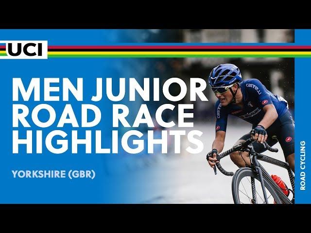 Men Junior Road Race Highlights | 2019 UCI Road World Championships