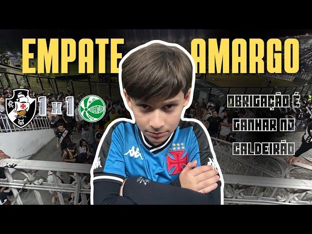 VLOG DO EMPATE! | A Barreira do Vasco é o melhor lugar do mundo - Miguel Misso