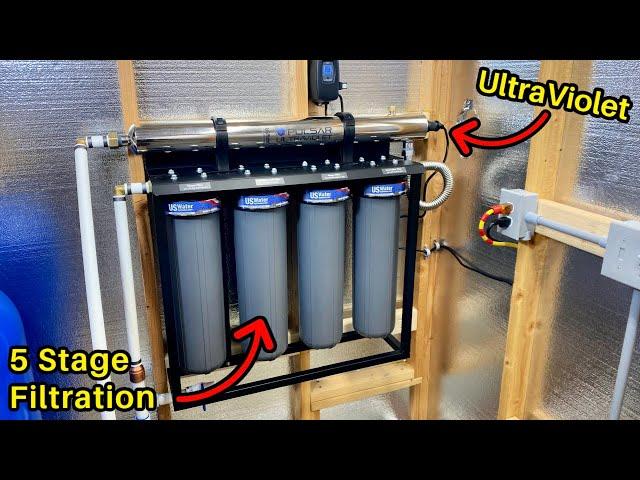 Whole House Water Filter Install for my Rainwater Harvesting System