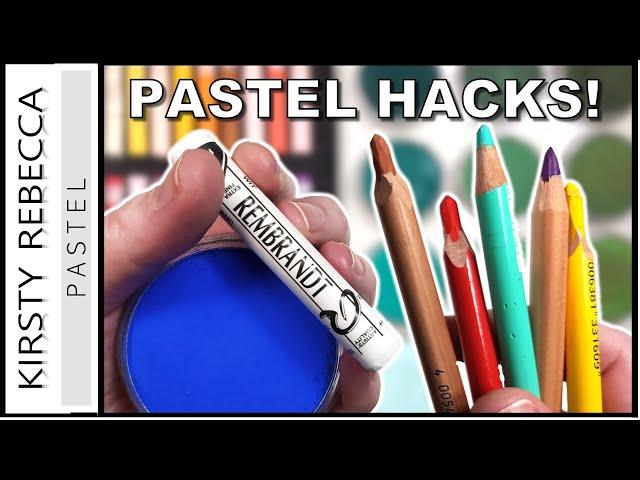 MOST IMPORTANT tips, techniques and hacks YOU should know about for PASTEL drawings!