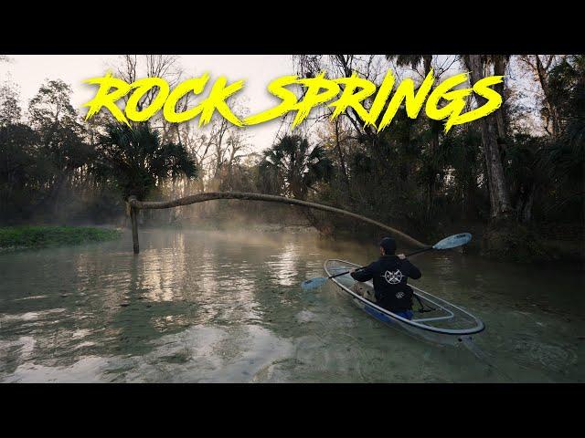 Winter at Rock Springs - Clear Kayaking with Get Up And Go Kayaking