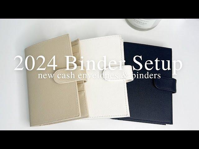 2024 New Cash Binders Setup + new cash envelopes