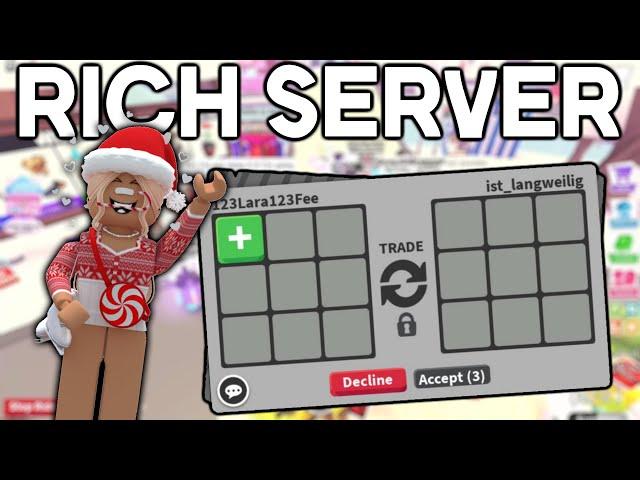 Ich TRADE im RICH SERVER + NEON MACHEN in Adopt Me! (Deutsch) | RobloxLara