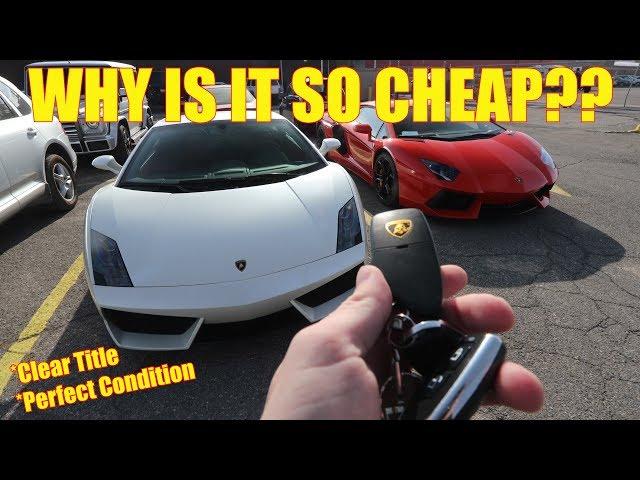 The Cheapest Lamborghini Gallardo LP560 in the Nation