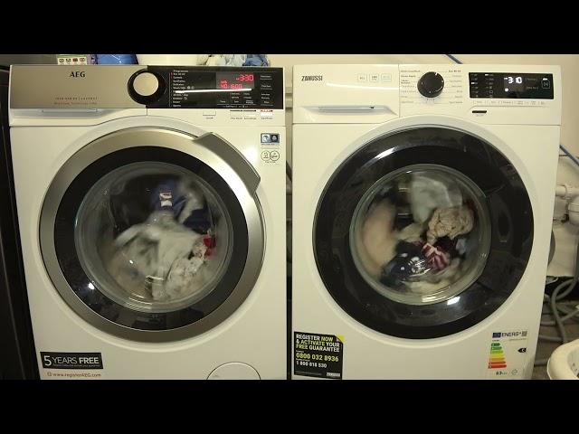 Wash Race - AEG 7000 series vs. Zanussi Flextime / Eco 40-60