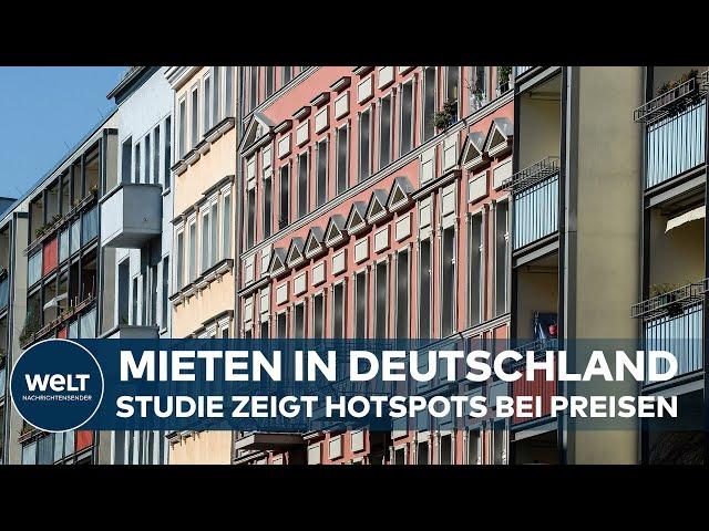 MIETEN IN DEUTSCHLAND: In welchen Regionen sind die Preise am höchsten? Eine Analyse zeigt das