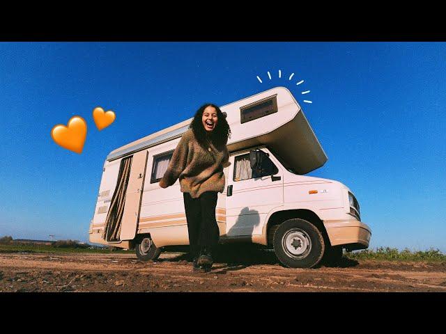 I renovated a 33 year old Camper Van RV with no experience ~ FULL Vintage Fiat Ducato Transformation